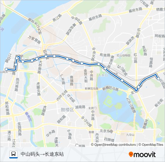 Y10路夜间 bus Line Map