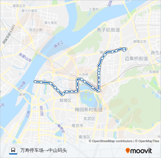 Y15路夜间 Bus Line Map