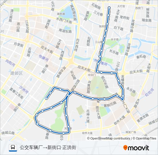 Y20路夜间 bus Line Map
