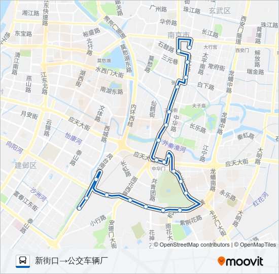 Y20路夜间 bus Line Map