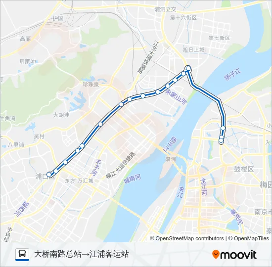 Y29路夜间 Bus Line Map