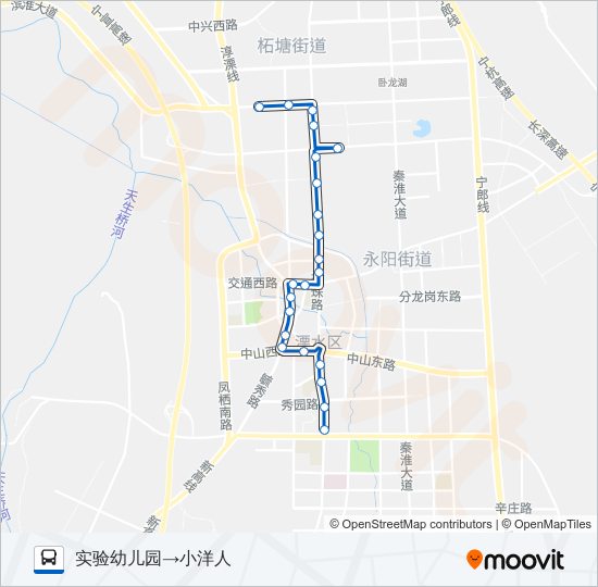 溧水101路 bus Line Map