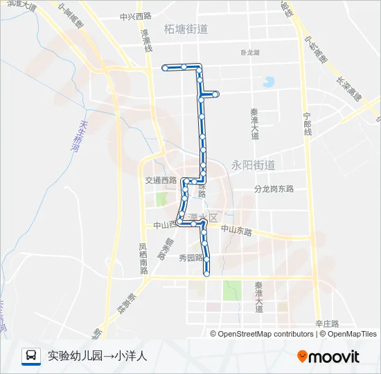 溧水101路 Bus Line Map