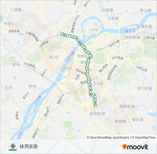 3号线 Metro Line Map