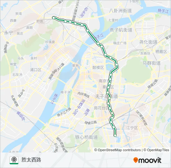 3号线 Metro Line Map