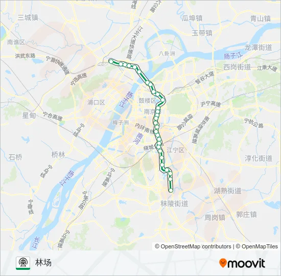 3号线 Metro Line Map