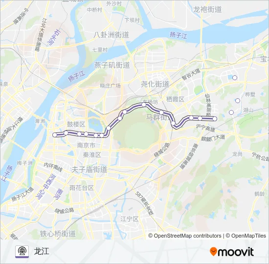 4号线 Metro Line Map