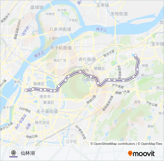 4号线 Metro Line Map