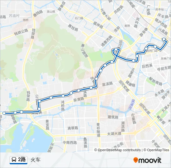 2路 Bus Line Map