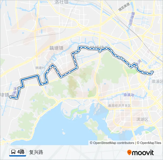 4路 Bus Line Map