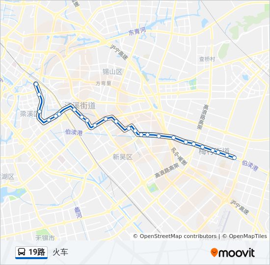 渭南19路公交车路线图图片