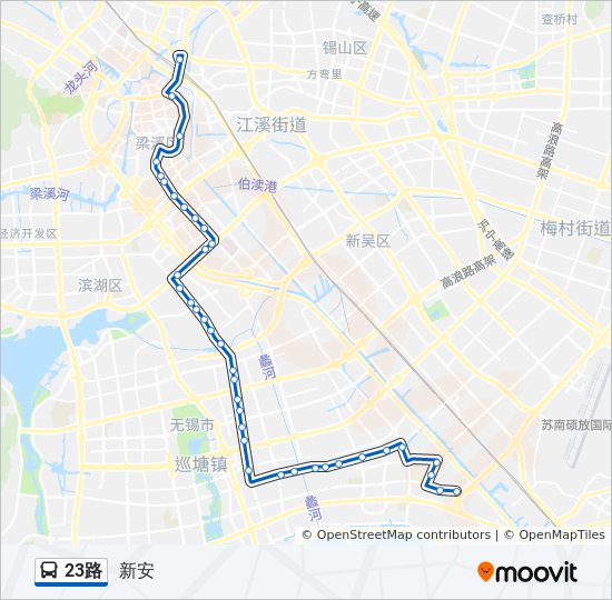宝山23路公交车线路图图片