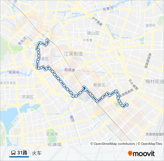31路 Bus Line Map