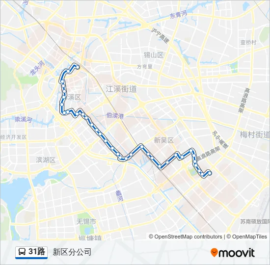 31路 Bus Line Map