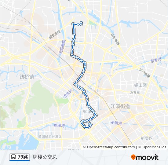 淄博79路最新路线图图片