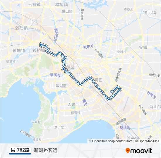 762路 bus Line Map