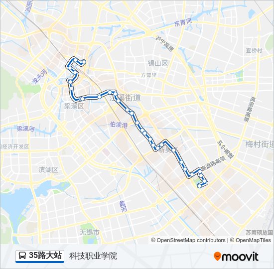 35路大站 bus Line Map