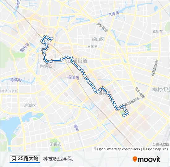 35路大站 Bus Line Map