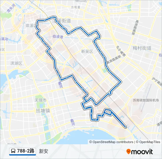 788-2路 Bus Line Map