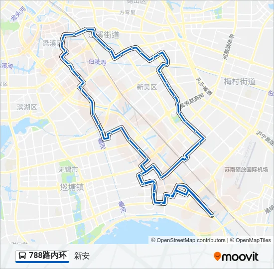 788路内环 Bus Line Map