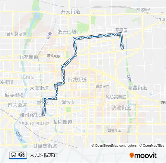 4路 Bus Line Map