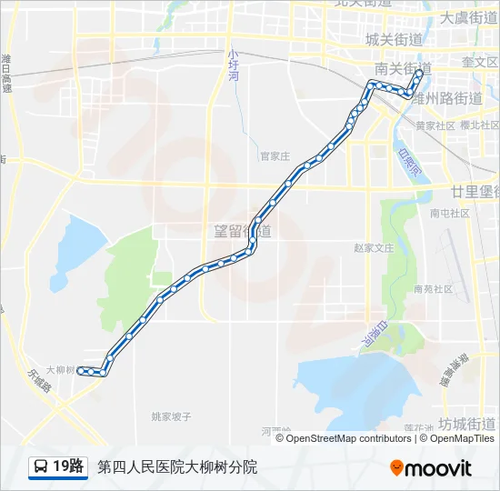 19路 Bus Line Map
