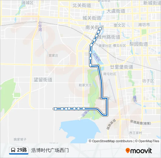 29路 Bus Line Map