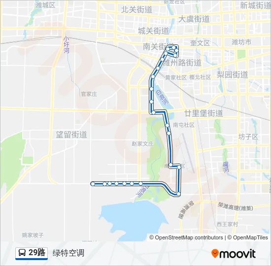 29路 Bus Line Map