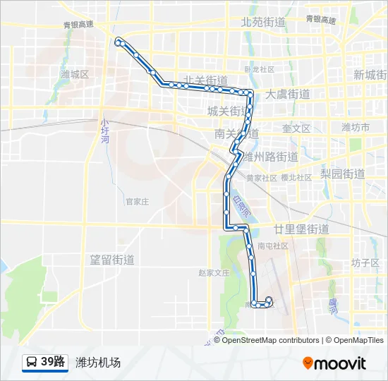 39路 Bus Line Map