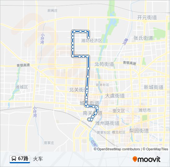 岳阳67路公交车路线图图片