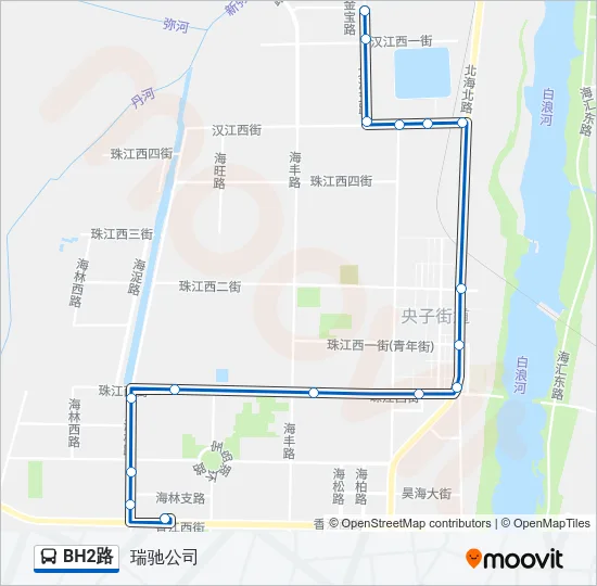 BH2路 Bus Line Map