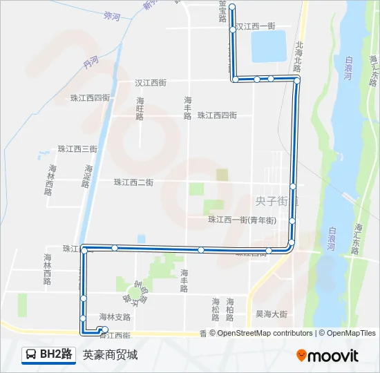 BH2路 Bus Line Map