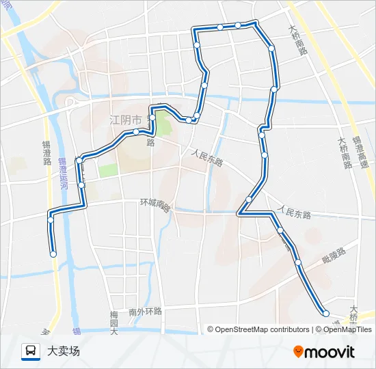 2路 Bus Line Map