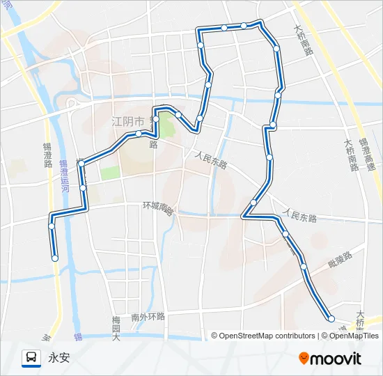 2路 Bus Line Map