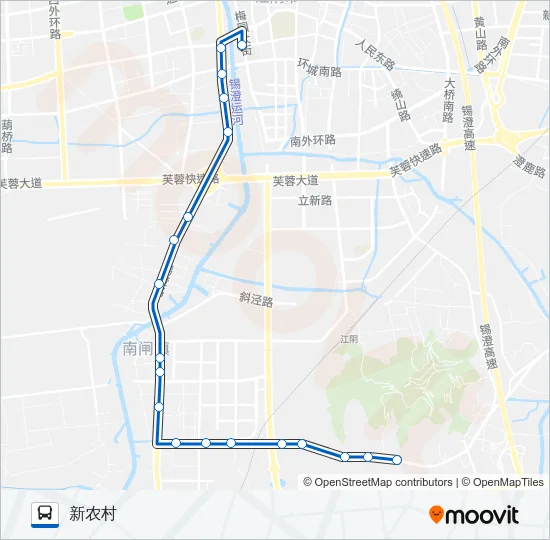 7路 Bus Line Map