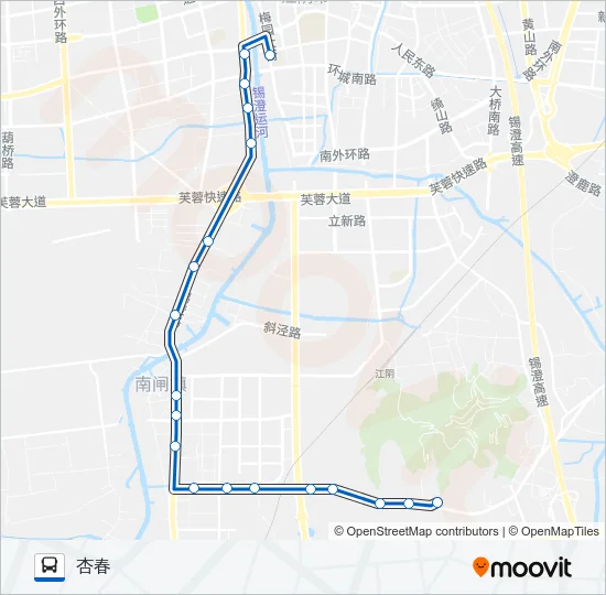 7路 Bus Line Map