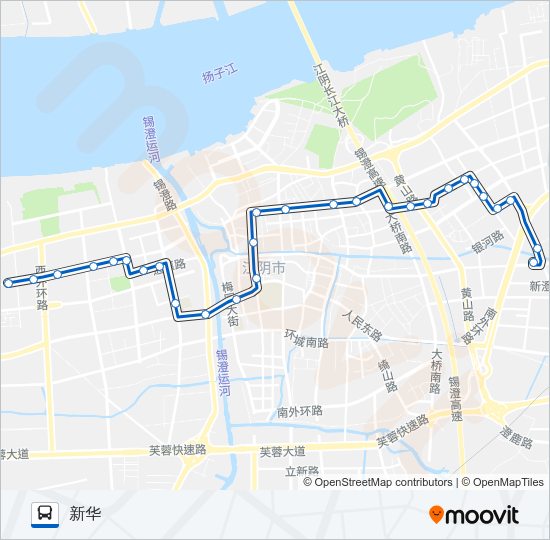 公交9路的线路图