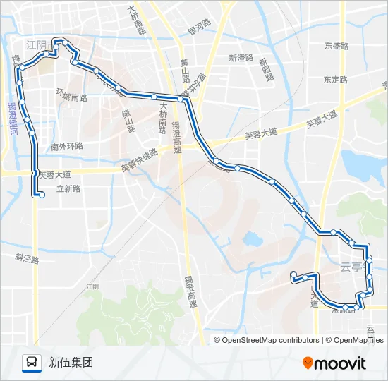 11路 Bus Line Map