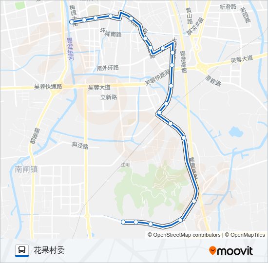 16路 Bus Line Map