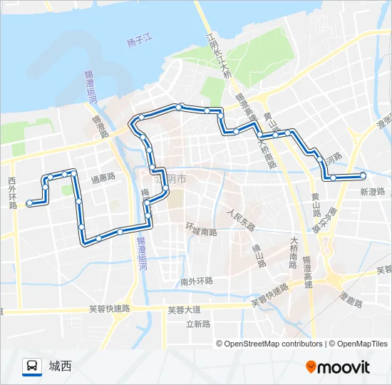 18路 Bus Line Map