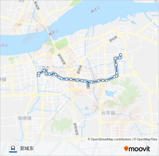 20路 Bus Line Map