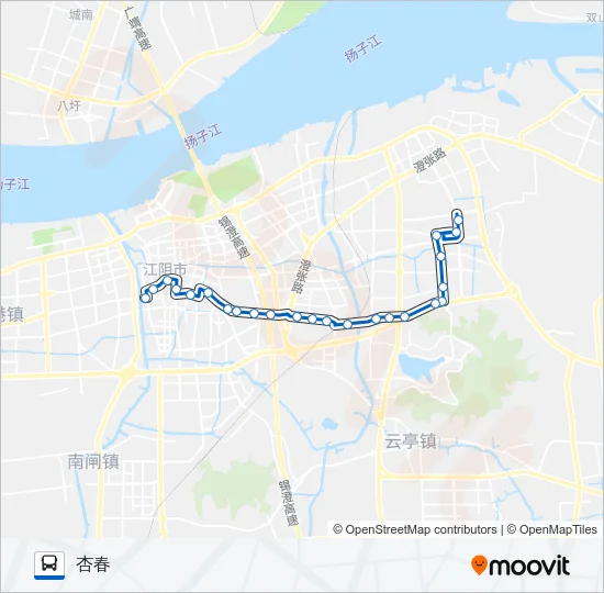 20路 Bus Line Map