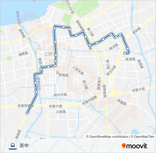 23路 Bus Line Map