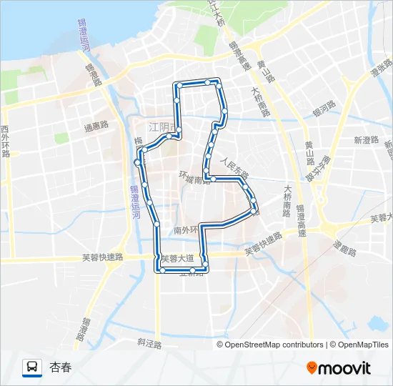 25路 Bus Line Map