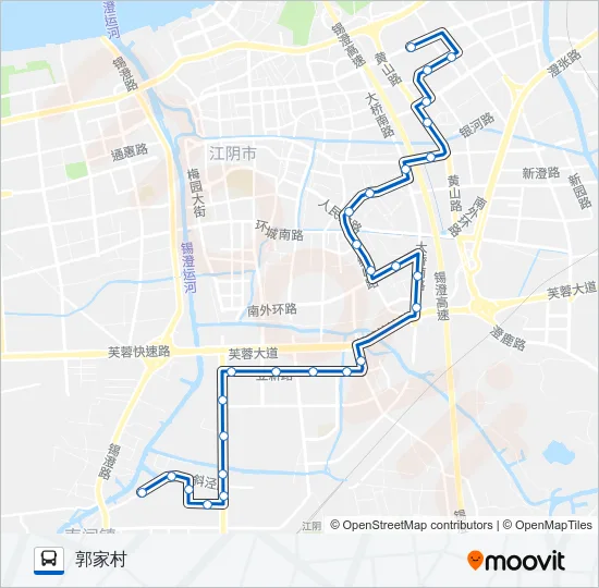 26路 Bus Line Map