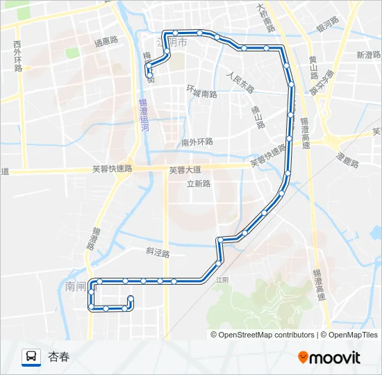 27路 Bus Line Map