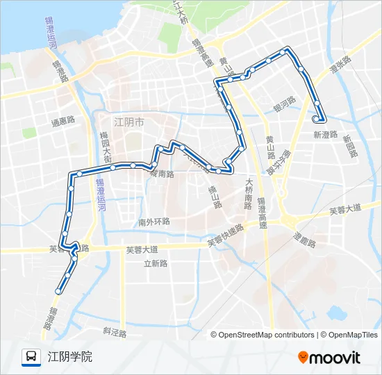 公交28路的线路图