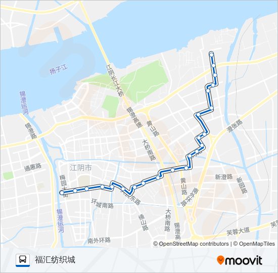 30路 bus Line Map