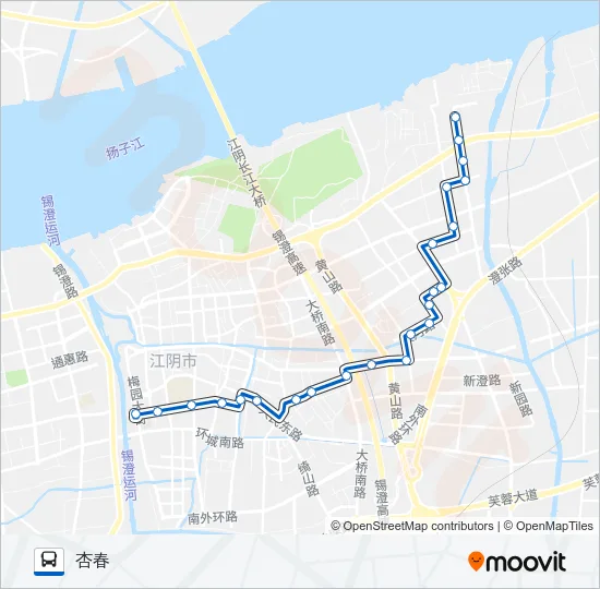 30路 Bus Line Map