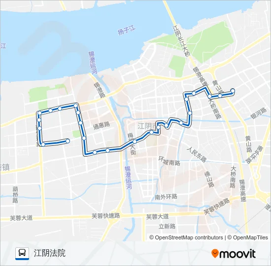 32路 Bus Line Map